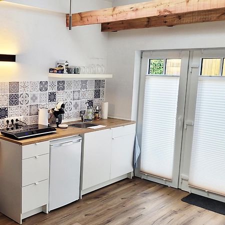 Modernes 1-Zimmer-Apartment Mit Galerie-Schlafkoje Im Skandinavischen Stil Ostenfeld  Exterior photo