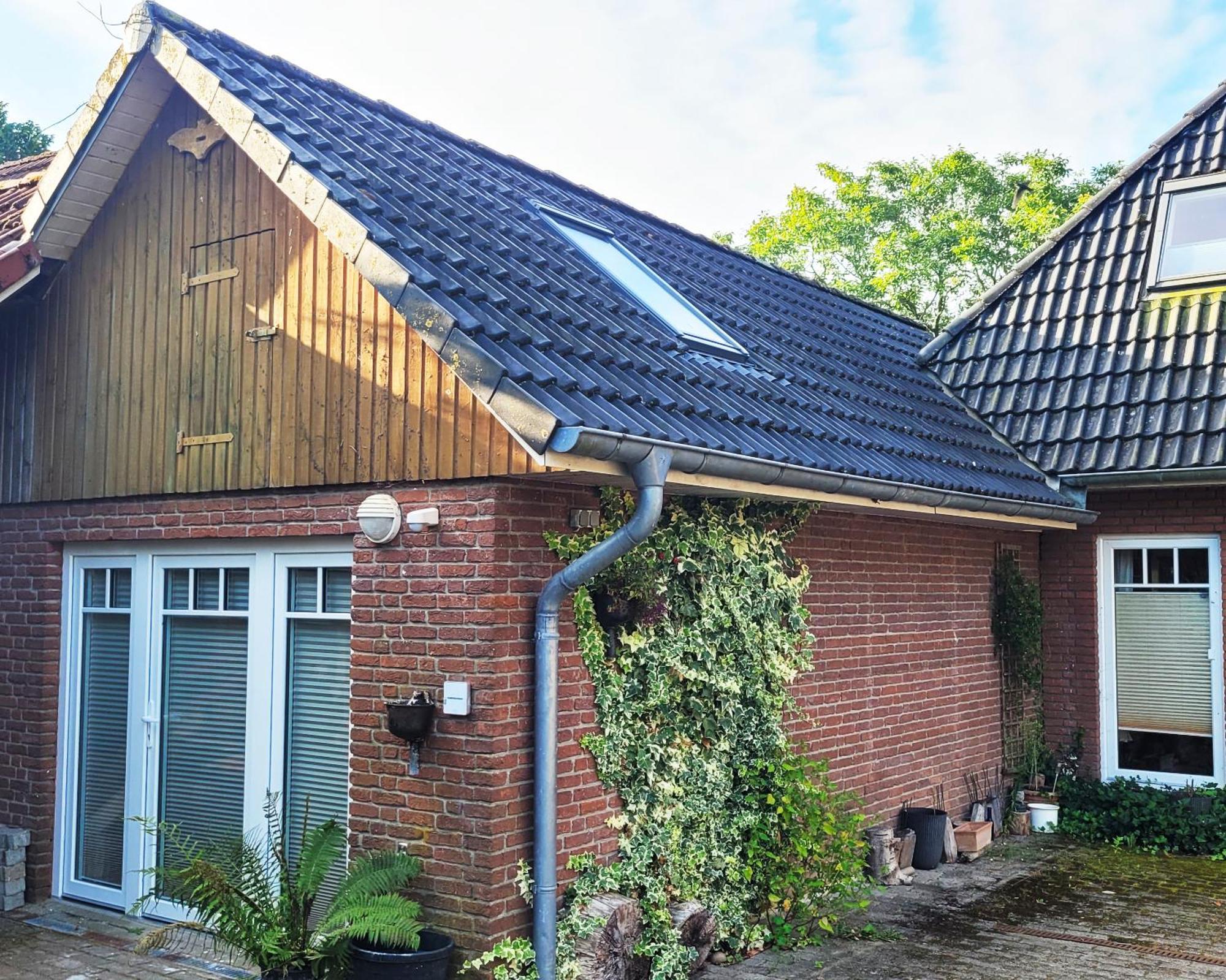 Modernes 1-Zimmer-Apartment Mit Galerie-Schlafkoje Im Skandinavischen Stil Ostenfeld  Exterior photo